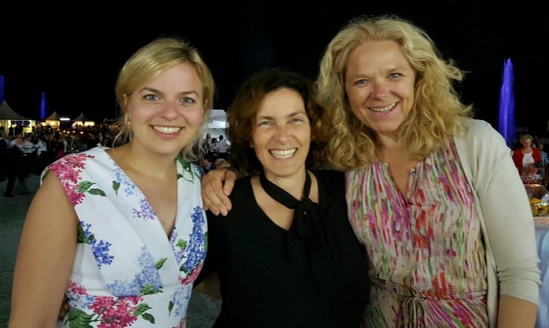 Kerstin Celina mit Katharina Schulze und  Doris Wagner