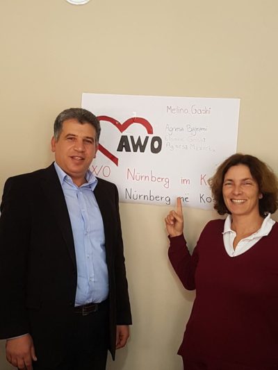 Besuch bei AWO Nürnberg im Kosovo.