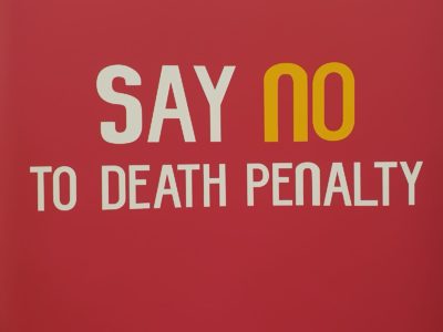 Flyer: Say No to Death Penalty!