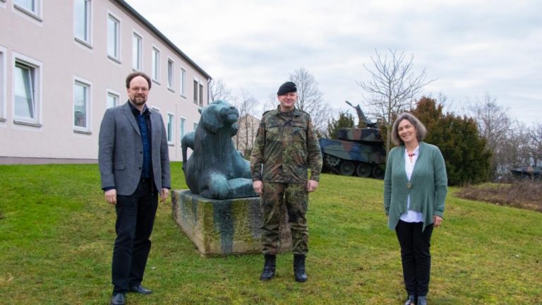 Besuch am Bundeswehr-Standort in Veitshöchheim